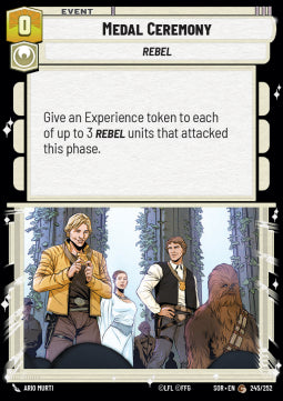 Medal Ceremony - Spark of Rebellion (Common) [SOR-245]
