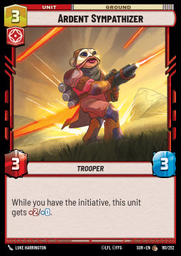 Ardent Sympathizer - Spark of Rebellion (Common) [SOR-161]