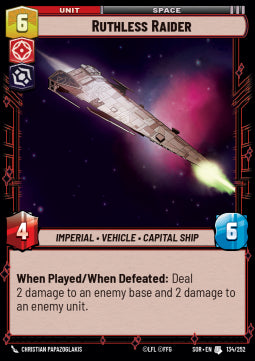 Ruthless Raider - Spark of Rebellion (Uncommon) [SOR-134]