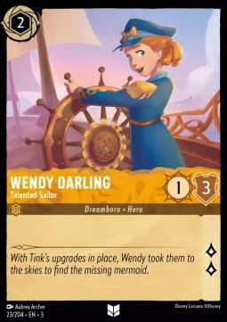 Wendy Darling - Talented Sailor - Into the Inklands (Uncommon) [3INK-23]