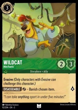 Wildcat - Mechanic - Into the Inklands (Uncommon) [3INK-92]