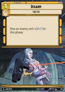 Disarm - Spark of Rebellion: Extras (Uncommon) [XSOR-478]