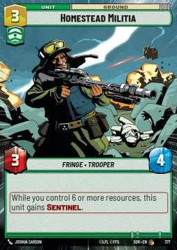 Homestead Militia - Spark of Rebellion: Extras (Common) [XSOR-377]