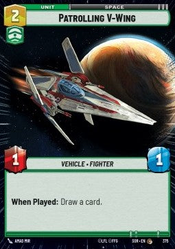 Patrolling V-Wing - Spark of Rebellion: Extras (Common) [XSOR-375]