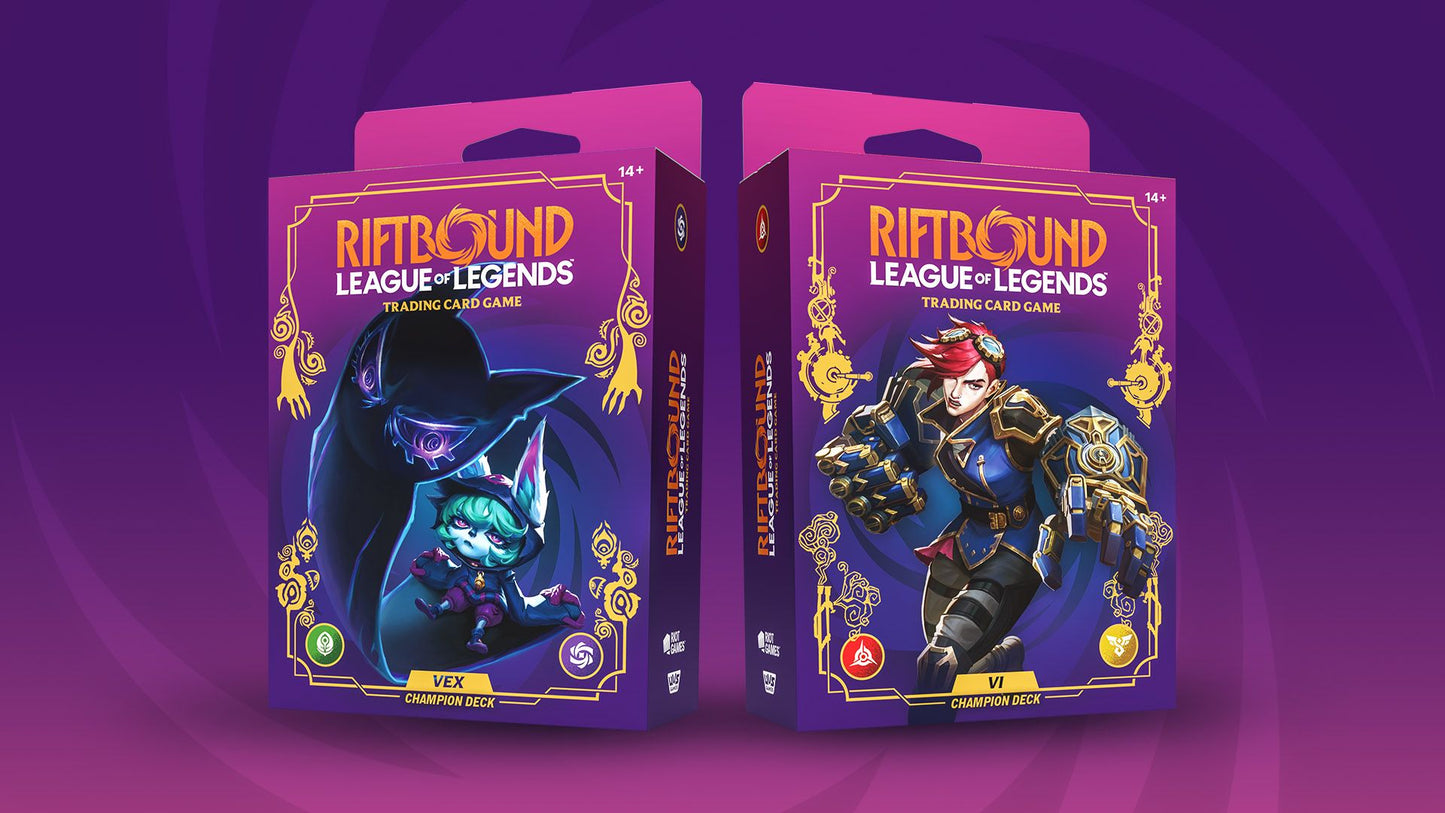 Riftbound:  Unleashed Champion Deck - 8th May Release