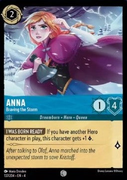 Anna - Braving the Storm - Ursula's Return (Common) [4URS-137]