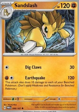Sandslash - Twilight Masquerade (Uncommon) [TWM-098]