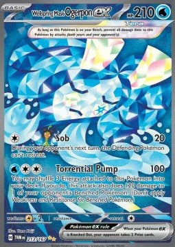 Wellspring Mask Ogerpon ex - Twilight Masquerade (Special Illustration Rare) [TWM-213]