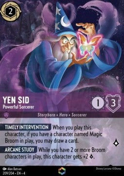 Yen Sid - Powerful Sorcerer (V.2) - Ursula's Return (Enchanted) [4URS-209]