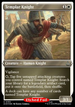 Templar Knight - Universes Beyond: Assassin's Creed: Extras (Uncommon) [XACR-183]