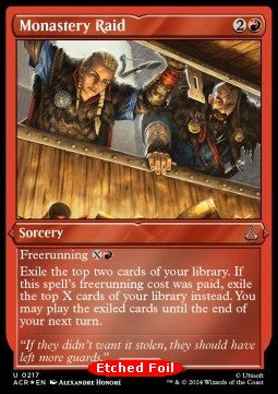 Monastery Raid - Universes Beyond: Assassin's Creed: Extras (Uncommon) [XACR-217]