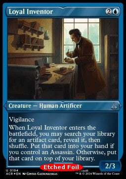 Loyal Inventor - Universes Beyond: Assassin's Creed: Extras (Uncommon) [XACR-194]