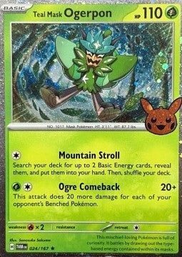 Teal Mask Ogerpon - Trick or Trade 2024 (Promo) [BOO24-TWM 024]