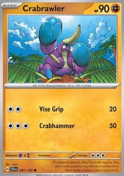 Crabrawler - Stellar Crown (Common) [SCR-087]