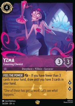 Yzma - Conniving Chemist (V.1) - Azurite Sea (Legendary) [6AZS-56]