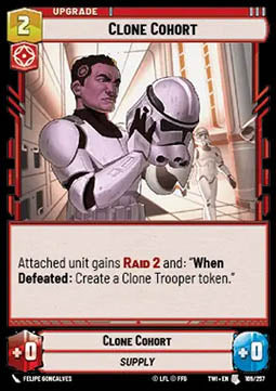 Clone Cohort - Twilight of the Republic (Uncommon) [TWI-169]