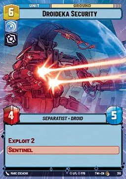 Droideka Security - Twilight of the Republic: Extras (Common) [XTWI-310]