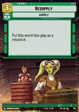 Resupply - Twilight of the Republic: Extras (Common) [XTWI-395]
