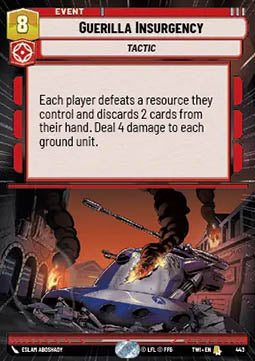 Guerilla Insurgency - Twilight of the Republic: Extras (Rare) [XTWI-443]