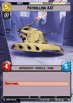 Patrolling AAT - Twilight of the Republic: Extras (Common) [XTWI-495]