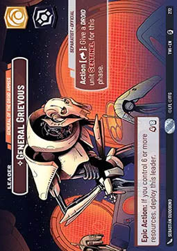 General Grievous, General of the Droid Armies (V.2) - Twilight of the Republic: Extras (Special) [XTWI-272]