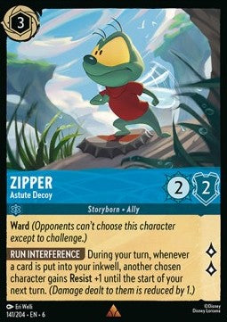 Zipper - Astute Decoy - Azurite Sea (Rare) [6AZS-141]