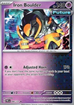Iron Boulder - Prismatic Evolutions (Rare) [PRE-046]