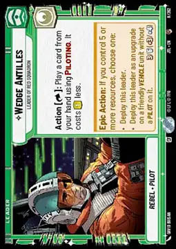 Wedge Antilles, Leader of Red Squadron - Jump to Lightspeed (Common) [JTL-008]