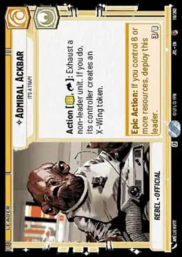 Admiral Ackbar, It's A Trap! - Jump to Lightspeed (Common) [JTL-016]