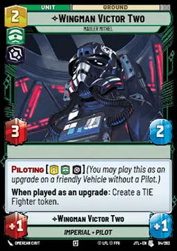 Wingman Victor Two, Mauler Mithel - Jump to Lightspeed (Uncommon) [JTL-084]