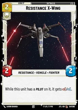 Resistance X-Wing - Jump to Lightspeed (Common) [JTL-247]