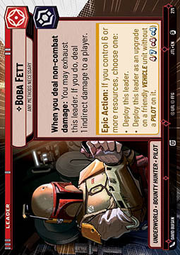Boba Fett, Any Methods Necessary (V.1) - Jump to Lightspeed: Extras (Special) [XJTL-271]