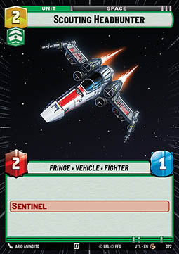 Scouting Headhunter - Jump to Lightspeed: Extras (Common) [XJTL-372]