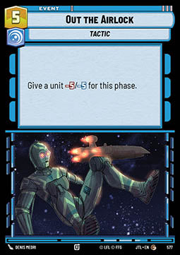 Out the Airlock (V.2) - Jump to Lightspeed (Common) [JTL-577]