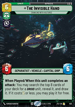 The Invisible Hand, Crawling With Vultures (V.2) - Jump to Lightspeed: Extras (Rare) [XJTL-823]