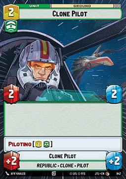 Clone Pilot (V.2) - Jump to Lightspeed: Extras (Common) [XJTL-842]