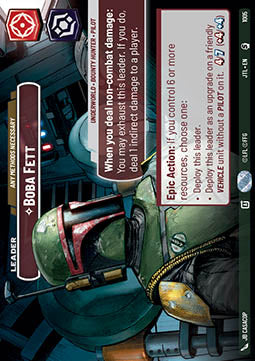 Boba Fett, Any Methods Necessary (V.2) - Jump to Lightspeed: Extras (Special) [XJTL-1005]