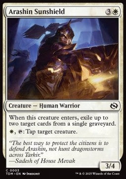 Arashin Sunshield - Tarkir: Dragonstorm (Common) [TDM-3]