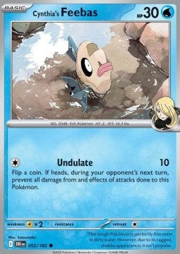 Cynthia's Feebas - Destined Rivals (Common) [DRI-052]