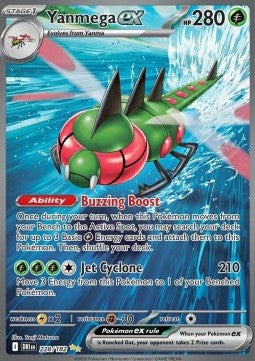 Yanmega ex - Destined Rivals (Special Illustration Rare) [DRI-228]