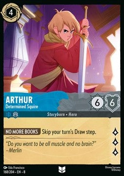 Arthur - Determined Squire - Reign of Jafar (Uncommon) [8JAF-168]
