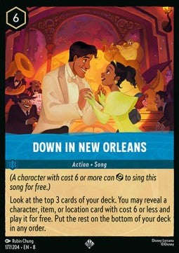 Down in New Orleans - Reign of Jafar (Super Rare) [8JAF-177]
