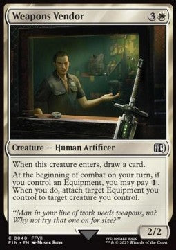 Weapons Vendor - FINAL FANTASY (Common) [FIN-40]