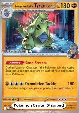 Team Rocket's Tyranitar - Destined Rivals: Additionals (Promo) [xDRI-096]