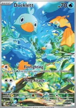 Ducklett - White Flare (Illustration Rare) [WHT-109]