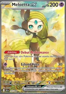 Meloetta ex - Black Bolt (Special Illustration Rare) [BLK-167]