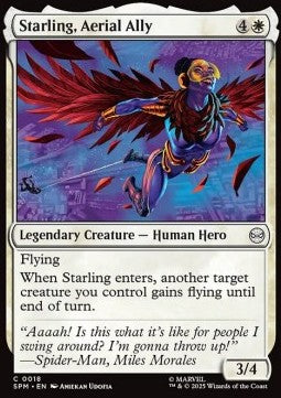 Starling, Aerial Ally - Marvel's Spider-Man (Common) [SPM-18]