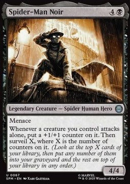 Spider-Man Noir - Marvel's Spider-Man (Uncommon) [SPM-67]