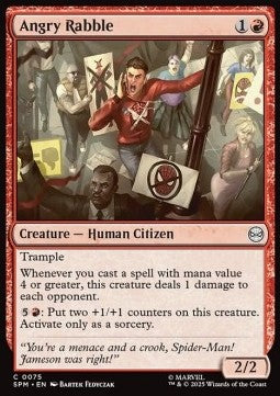 Angry Rabble - Marvel's Spider-Man (Common) [SPM-75]