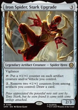Iron Spider, Stark Upgrade - Marvel's Spider-Man (Rare) [SPM-166]